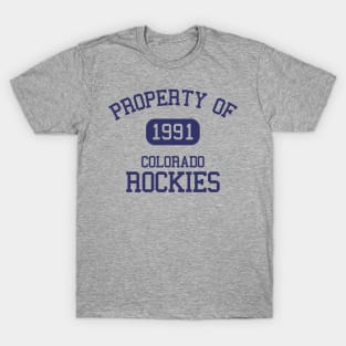 Property of Colorado Rockies T-Shirt